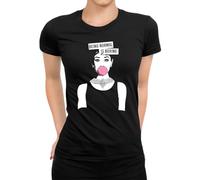 Being Normal is Boring | Audrey Hepburn T-shirt pour femme, Noir , S