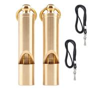 Beiny 【2 PCS】 Sifflet Ultrason à Tonalité Réglable pour Dressage de Chien Sifflet Ultrasonique Réglable avec Un Cordon De Serrage pour La Formation De Chien, Aboyant, Assis Et Rappelant