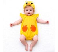 Beipegin Deguisement Coccinelle Abeille Body Barboteuse Bebe Garçon Fille Grenouillere Vetement et Chapeau pour 0 à 9 Mois