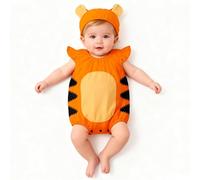 Beipegin Deguisement Coccinelle Abeille Body Barboteuse Bebe Garçon Fille Grenouillere Vetement et Chapeau pour 0 à 9 Mois