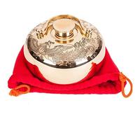 BEISCO Bouillotte Eau Chaude Métal avec Housse Douce, Bouillotte pour Lit Grande Capacité 2L/3L, Chauffe-Mains 1L pour Adulte Et Enfant, Fashy (Size : L)