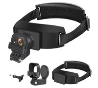 BeisDirect Bandeau magnétique à dégagement rapide pour Insta360 GO Ultra, sangle de tête réglable, base magnétique amovible pour appareil photo Insta360 GO Ultra Sports
