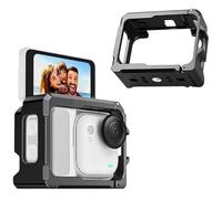 BeisDirect Cadre en alliage d'aluminium pour Insta360 GO Ultra Métal Boîtier de protection Boîtier d'extension Lunette de protection avec support de griffe pour Insta 360 GO Ultra Accessoires
