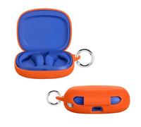 BeisDirect Coque de protection en silicone pour casque JBL Endurance Zone - Résistante aux chocs et à la poussière - Avec crochet - Orange