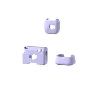 BeisDirect Coque de protection en silicone pour DJI Mic Mini, étui de protection pour microphone sans fil pour DJI Mic Mini émetteur/récepteur/étui de charge, 1 Tx+1 Rx Set Violet, coque silicone