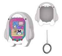 BeisDirect Coque en silicone compatible avec Tamagotchi Uni (2023) Virtual Pet Machine, motif requin de dessin animé pour Tamagotchi Uni (2023), avec cordon de doigt, BEISDIRECT-3651