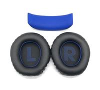 BeisDirect Coussinets de rechange + bandeau pour casque JBL QUANTUM Q350 Q360 (bleu)
