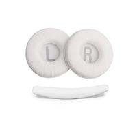 BeisDirect Coussinets d'oreille en mousse + bandeau de rechange pour casque JBL Tune 600 T450 T450BT T500BT JR300BT - Blanc