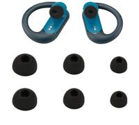 BeisDirect Embouts de rechange pour écouteurs JBL Endurance Peak 3 en silicone pour écouteurs JBL Endurance Peak3 (noir)