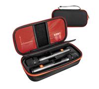 BeisDirect Étui de protection portable pour microphone sans fil JBL avec deux microphones JBL PartyBox et batterie, Noir , Étui pour microphone sans fil
