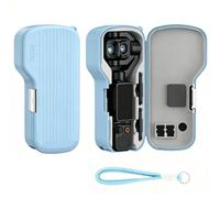 BeisDirect Étui de protection pour accessoires DJI Osmo Pocket 4P, étui de transport rigide avec 2 emplacements de rangement pour filtres et 2 emplacements pour cartes de rangement, coque de