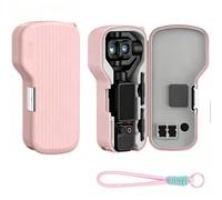 BeisDirect Étui de protection pour accessoires DJI Osmo Pocket 4P, étui de transport rigide avec 2 emplacements de rangement pour filtres et 2 emplacements pour cartes de rangement, coque de