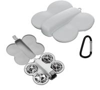 BeisDirect Étui de rangement pour drone DJI Neo avec crochet, anti-collision et anti-rayures papillon, coque rigide portable, accessoires de protection, gris, Rétro