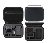 BeisDirect Étui de transport de voyage pour accessoires DJI Osmo 360, sac de rangement portable en polyuréthane pour appareil photo DJI Osmo 360, étui de batterie, étui en silicone pour objectif et