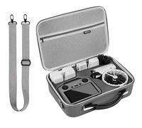 BeisDirect Étui de transport de voyage pour DJI Flip, sac de rangement de grande capacité avec bandoulière, étui rigide pour drone DJI Flip Drone, télécommande RC2/RC-N3, hub de chargement de