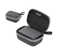 BeisDirect Étui de transport pour DJI Mic Mini, sac de rangement antichoc pour microphone sans fil DJI Mic Mini, sac de voyage rigide avec mousqueton, gris, étui de transport