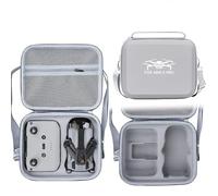BeisDirect Étui de transport pour DJI Mini 5 Pro, sac de rangement portable avec bandoulière pour drone DJI Mini 5 Pro, télécommande RC-N3, batterie et accessoires, gris