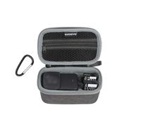 BeisDirect Étui de transport pour DJI Osmo 360 - Coque de protection rigide - Petit sac de rangement - Mini sac de voyage portable avec mousqueton - Accessoires pour caméra d'action