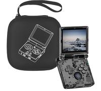 BeisDirect Étui de transport rigide pour console de jeu portable ANBERNIC RG35XXSP, étui de protection résistant aux chocs, sac de rangement de voyage (RG35XXSP console non incluse)