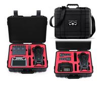BeisDirect Étui rigide étanche pour DJI Mavic 4 Pro Fly More Combo (RC 2), sac de rangement portable, étui de transport pour contrôleur DJI RC 2, hub de chargement de batterie, hélices et accessoires
