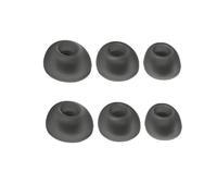 BeisDirect Lot de 3 paires d'embouts de rechange pour écouteurs JBL Live Pro 2 en silicone - Accessoires pour écouteurs Bluetooth - Noir