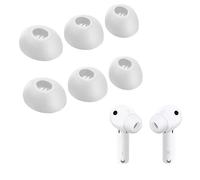 BeisDirect Lot de 6 embouts de rechange en silicone pour écouteurs Huawei Freebuds 4i/5i (blanc)