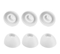 BeisDirect Lot de 6 embouts en silicone pour écouteurs OnePlus Buds Pro 2 - Blanc
