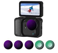BeisDirect Lot de filtres ND compatibles avec Insta360 GO Ultra, UV CPL ND8 ND16 ND32 Filtres polarisants à densité neutre pour accessoires d'appareil photo Insta360 GO Ultra (CPL)