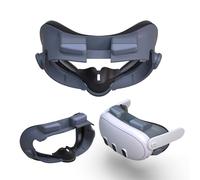 BeisDirect Masque de rechange réglable pour casque Meta Quest 3 VR Interface faciale Occultant Doux Remplacement pour Meta Quest 3