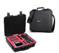 BeisDirect Mavic 4 Pro RC2 Étui de transport rigide étanche pour DJI Mavic 4 Pro Fly More Combo, sac de rangement pour contrôleur DJI RC 2, hub de chargement de batterie, hélices et accessoires, Noir