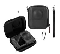 BeisDirect Petit étui de transport pour DJI OSMO 360, sac de rangement à coque rigide, mini étui de protection, sac portable de voyage avec mousqueton et dragonne pour accessoires de caméra de sport