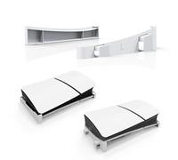 BeisDirect Support Horizontal pour Console PS5 Slim - Compatible avec PS5 Disc & Digital Edition - Accessoire avec Base Antidérapante Mads (Blanc)