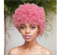 BeiSDWig Perruque afro frisée et bouclée synthétique pour femme noire afro-américaine