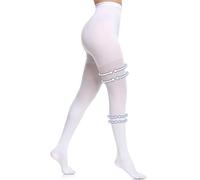 Beister 20-30 mmHg Medicale Chaussettes de Compression Bout Fermé | Soulage Varices, œdème. Taille Haute Anti-glisse, Entrejambe Renforcé. Pour Infirmiers, Grossesse, Vols & Station Debout.