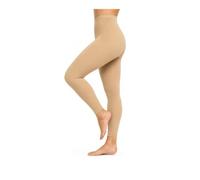 Beister 20-30 mmHg Medicale Chaussettes de Compression Sans Pieds | Soulage Varices, œdème. Taille Haute Anti-glisse, Entrejambe Renforcé. Pour Infirmiers, Grossesse, Vols & Station Debout.