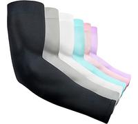 beister 6 Paires Manchon de Bras Homme & Femme, Anti-UV Protection UPF 50+ Manche Bras Cooling Antidérapants Manchette Gaming, Manchons Sport Compression Arm Sleeves pour Cyclisme,Running,etc.