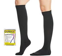 Beister Bas De Contention Homme & Femme, 20-30mmhg Contention Chaussettes Classe 2 Medicale Soutien Graduel Bas De Compression, Indiqué pour Les Varices, L'œdème (Une paire, pas deux)