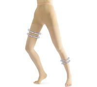Beister Collant de Contention Femme & Homme à bouts ouverts Longues, 20-30mmhg Bas de Contention Classe 2 Médicale Soutien Graduel Chaussette de Contention,Pantalons serrés pour Les varices, l'œdème