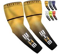 beister Manchettes de Bras Homme & Femme, Sun Anti-UV Protection UPF 50+ Manchons de Refroidissement Antidérapants, Manchette Gaming, Manchons de Sport Compression pour Cyclisme, Basket-ball, Running