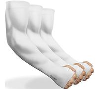 beister Manchon Bras Homme & Femme (3/6), Anti UV Protection UPF 50+ Manche de Bras Avec Trou pour Le Pouce Refroidissement Antidérapants Manchette Gaming, Cooling Sport Compression Arm Sleeves
