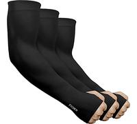 beister Manchon Bras Homme & Femme (3/6), Anti UV Protection UPF 50+ Manche de Bras Avec Trou pour Le Pouce Refroidissement Antidérapants Manchette Gaming, Cooling Sport Compression Arm Sleeves