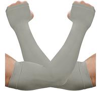 beister Manchon de Bras Homme & Femme (1/3/6),Anti-UV Protection UPF 50+Manche Bras Avec Trou pour Le Pouce,Antidérapants Cooling Manchette Gaming,Sport Compression Arm Sleeves pour Cyclisme,Running