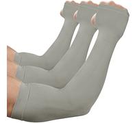 beister Manchon de Bras Homme & Femme (1/3/6),Anti-UV Protection UPF 50+Manche Bras Avec Trou pour Le Pouce,Antidérapants Cooling Manchette Gaming,Sport Compression Arm Sleeves pour Cyclisme,Running