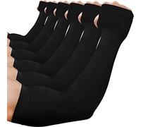 beister Manchon de Bras Homme & Femme (1/3/6),Anti-UV Protection UPF 50+Manche Bras Avec Trou pour Le Pouce,Antidérapants Cooling Manchette Gaming,Sport Compression Arm Sleeves pour Cyclisme,Running