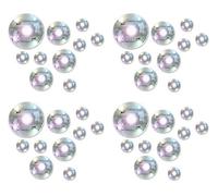 Beistle 52147 Lot de 40 découpes en Forme de Boule Disco Tailles Assorties Papier Multicolore