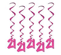 Beistle 57551-P21 21 Whirls - Lot de 6