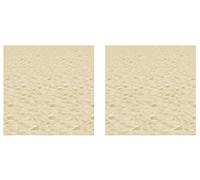 Beistle Creation A S52000AZ2 Toile de Fond de Plage 2 pièces, Plastique, Multicolore