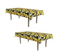 Beistle Lot de 2 nappes Tournesol