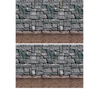 Beistle S00910AZ2 Lot de 2 Toiles de Fond en Plastique Multicolore