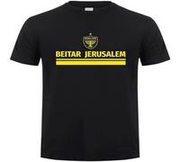 Beitar Jerusalem Men's T-Shirt Unisex Black Cotton Print Tee Shirts 3XL